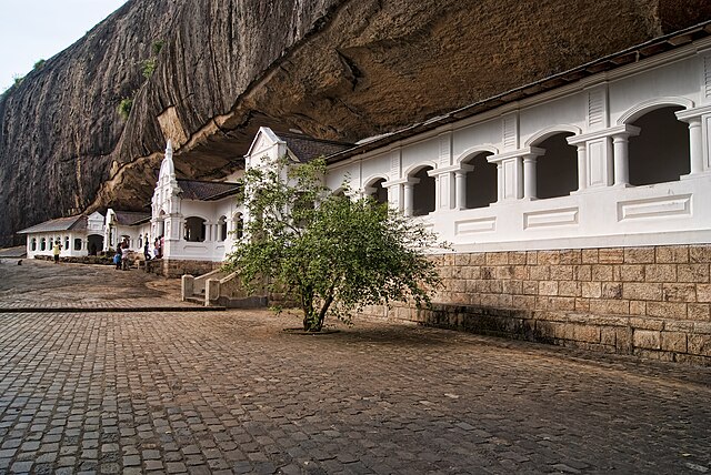 Dambulla cave temple Sri Lanka