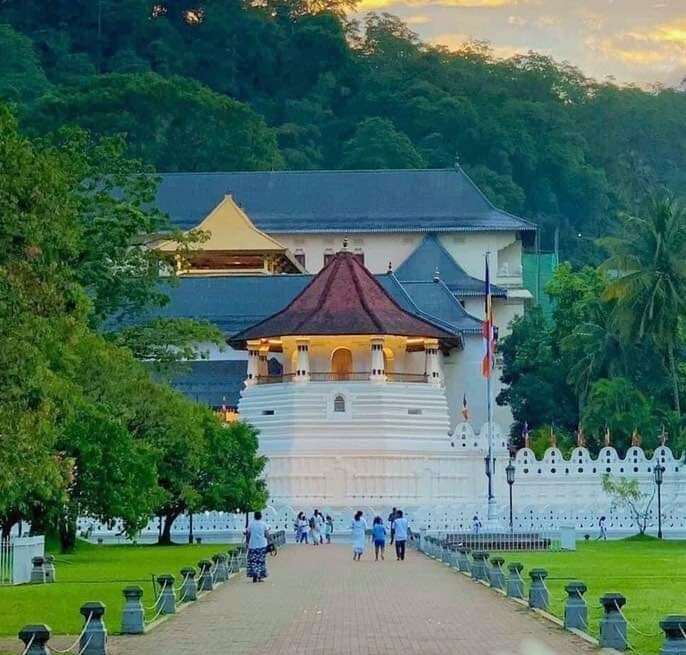 The Temple of the Tooth Kandy Sri Lanka