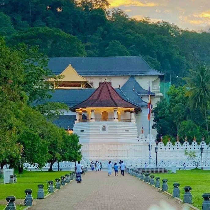 The Temple of the Tooth Kandy Sri Lanka