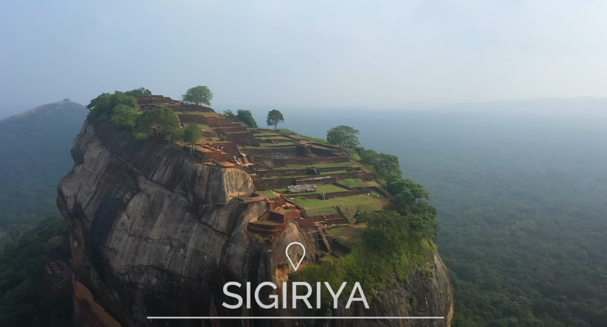 Sigiriya the lion rock Sri Lanka