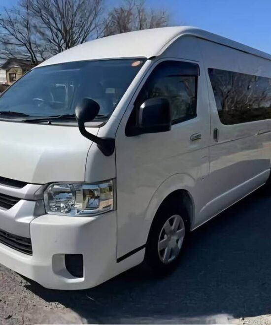 Rent a van with driver
